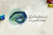 Pastel Mega Brush Set for Procreate, a Brushes & More by DeloresArt (Thumbnail 6 of 12)