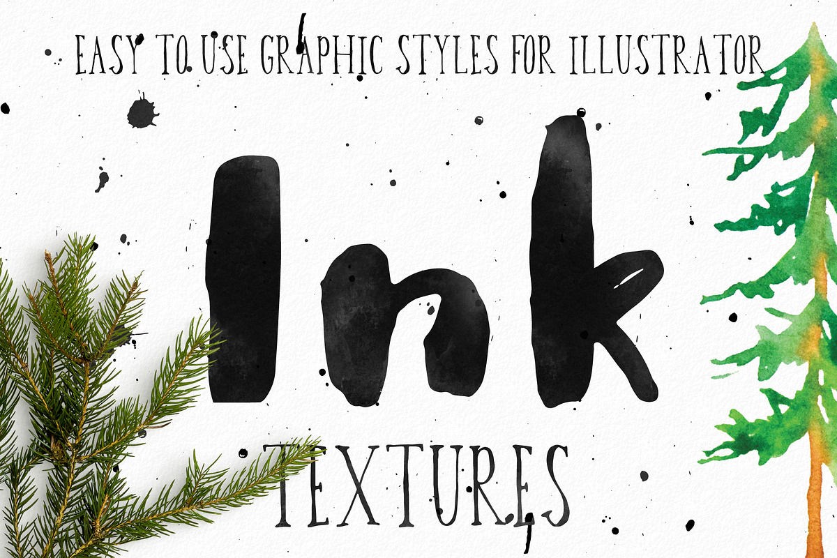 Forest & Pine Textured Font Bundle, a Script Font by ECHOFOXX (Photo 6 of 6)