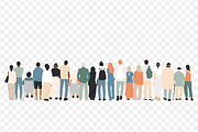 Group of people collection, a Person Illustration by Stafeeva (Thumbnail 4 of 4)
