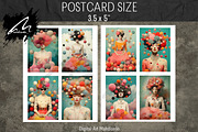 Whimsical weaver Girl, Collage Sheet, a Person Illustration by Digital Art Mahdiseño (Thumbnail 9 of 11)