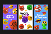 3D Emoji Icons, an Emoji Icon by Vectors Market (Thumbnail 8 of 11)