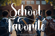 School Favorite, a Font by FreshTypeINK (Thumbnail 1 of 8)