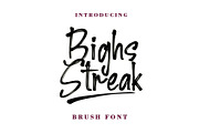 Bighs streak, a Handwritten Font by Sulthan Studio (Thumbnail 6 of 6)
