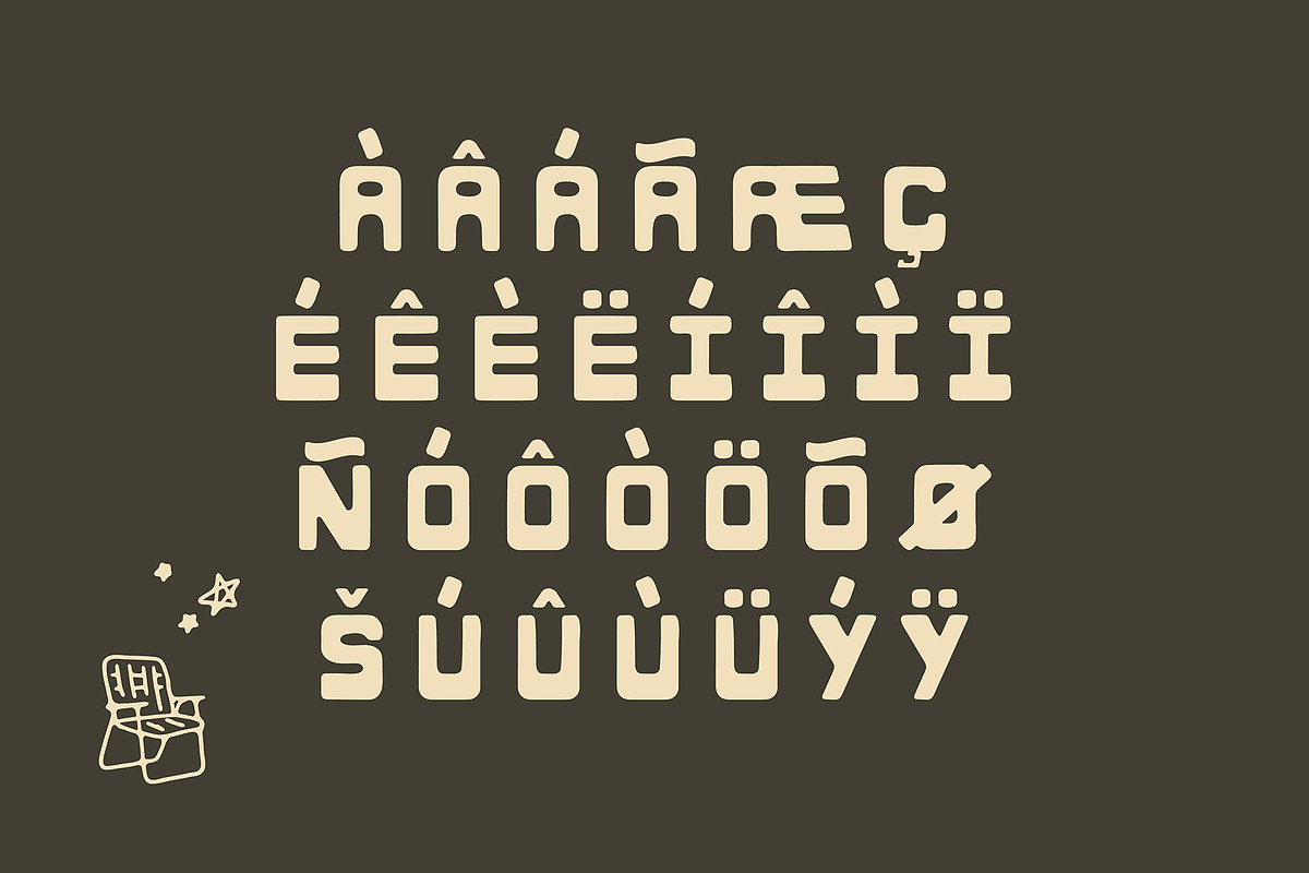 Giant Rock | Hand Drawn Font + Icons, a Sans Serif Font by Amber Morgan (Photo 3 of 7)