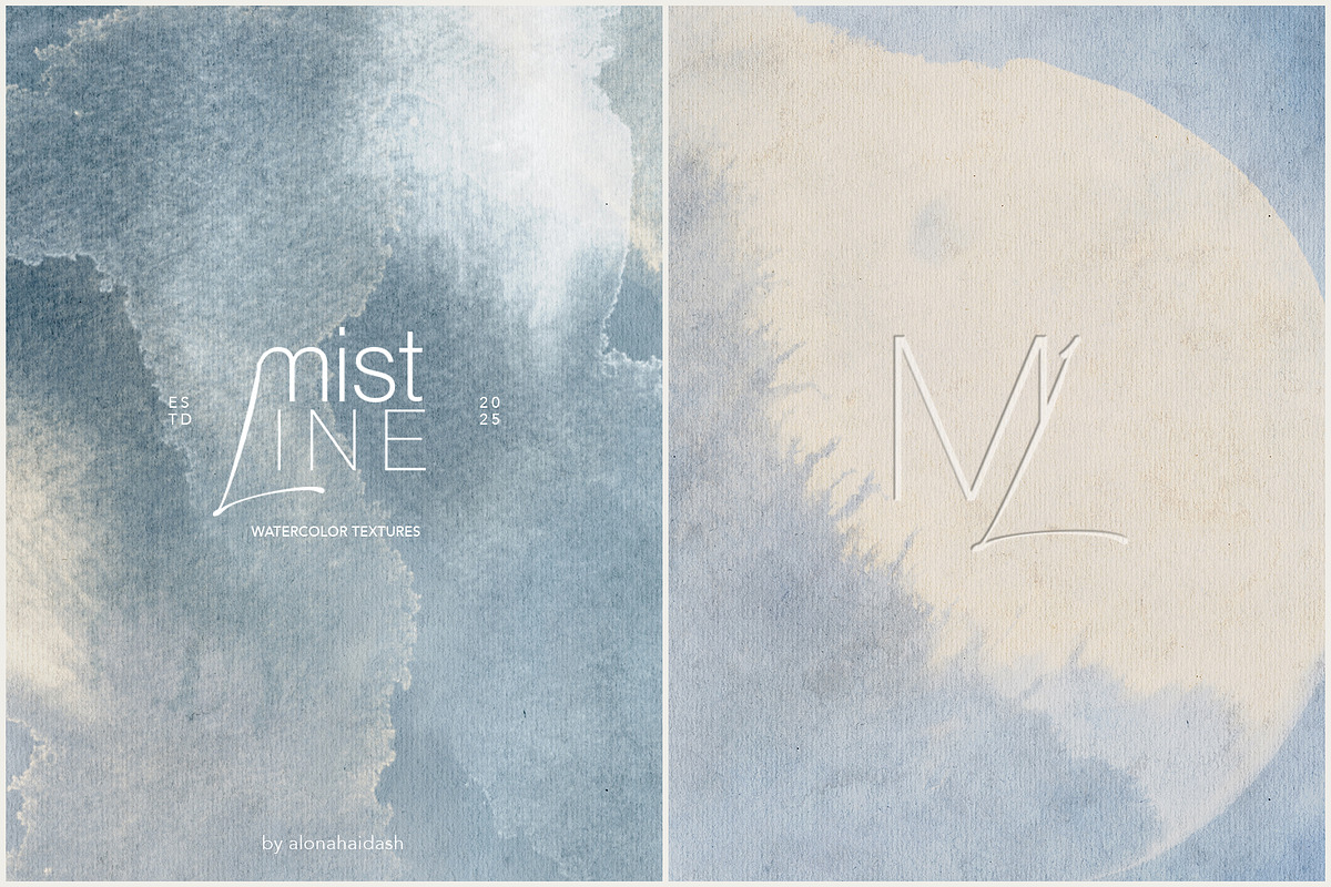 Mistline Cloud Watercolor Textures, a Background Graphic by alonahaidash (Photo 16 of 17)