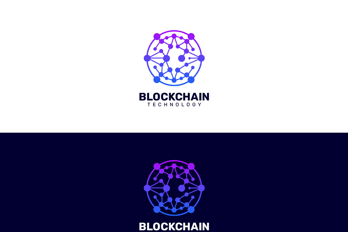 Modern Blockchain Technology Logo, a Branding & Logo Template by HueNestify (Photo 3 of 3)