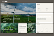 Clean Energy Pitch Deck Presentation, a Presentation Template by Oday Noon (Thumbnail 1 of 9)