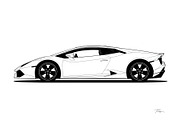 Racing Car Silhouette Set, an Illustration by BIPLOB EXPERT (Thumbnail 8 of 9)