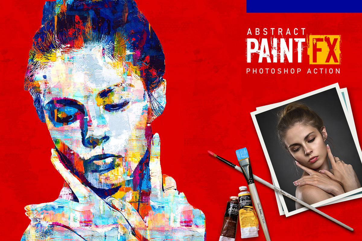 Abstract PaintFX, an Action Add-On by g design (Photo 4 of 9)