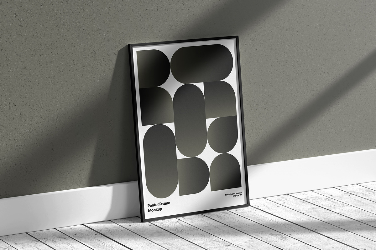 Poster Frame Mock-up, a Product Mockup by Yogurt86 (Photo 16 of 16)