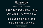 Norsanda | Multilingual Typeface, a Script Font by Angelo Knf | Anko Studio (Thumbnail 2 of 13)