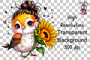 Bird Sublimation PNG Bundle, a Graphic by Clipart Bloom (Thumbnail 11 of 11)