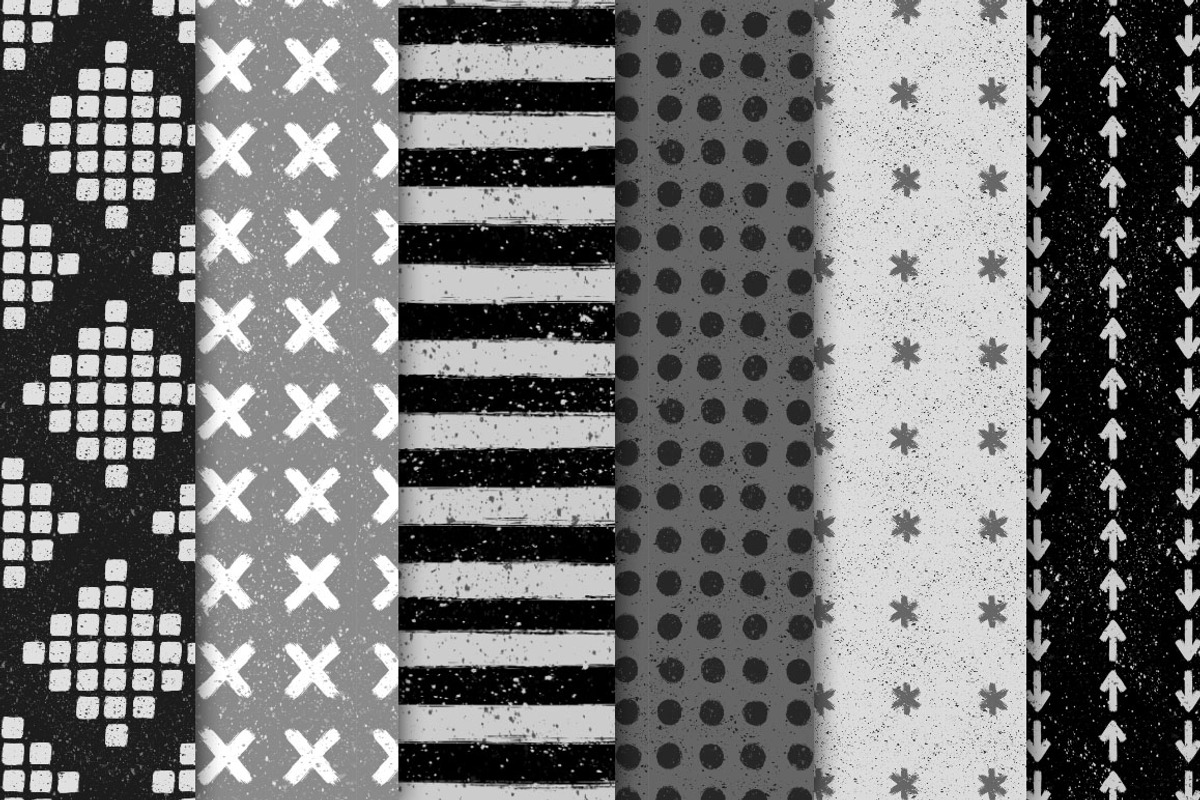 Geometric patterns bundle, a Pattern Graphic by Anastasia Koba (Photo 13 of 16)