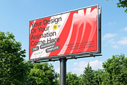 Outdoor Billboard Mockup, an Advertising Mockup by Dorst Branding (Thumbnail 1 of 2)