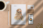 Autumn aesthetic - watercolor set, a Seasonal Illustration by LeriaArt watercolor (Thumbnail 2 of 8)