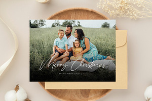 Christmas Card Template CD406