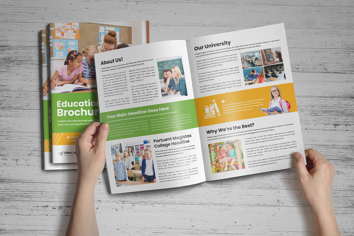 Education Prospectus Brochure v3, a Brochure Template by Miyaji75 (Photo 10 of 15)