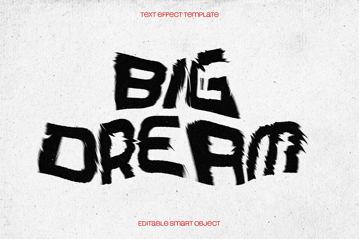Distort Text Effect, a Layer Style Add-On by dokudokunomi (Photo 1 of 4)
