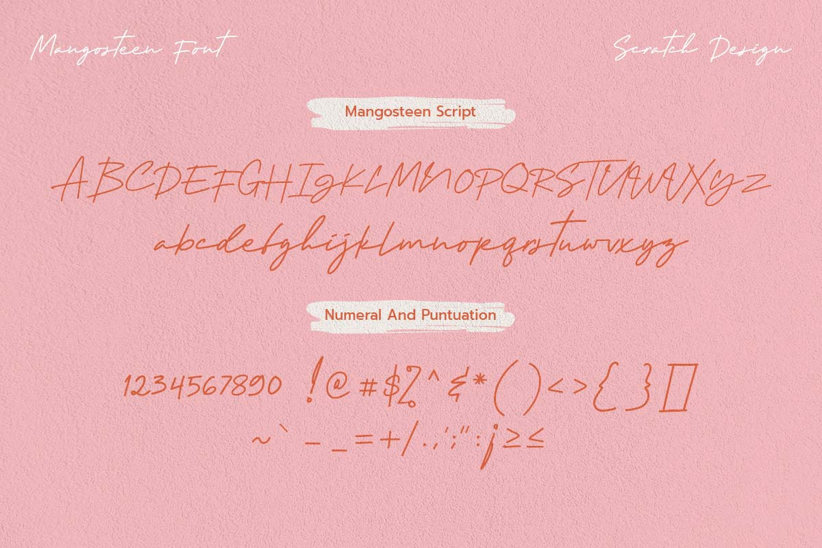 Mangosteen | Font Duo, a Script Font by Scratch Design (Photo 10 of 13)
