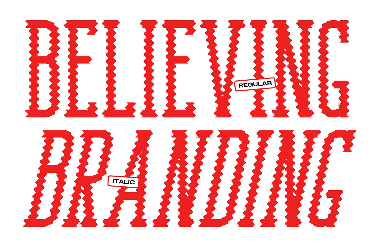 Bondie Slab Distort, a Slab Serif Font by Craft Supply Co. (Photo 2 of 8)