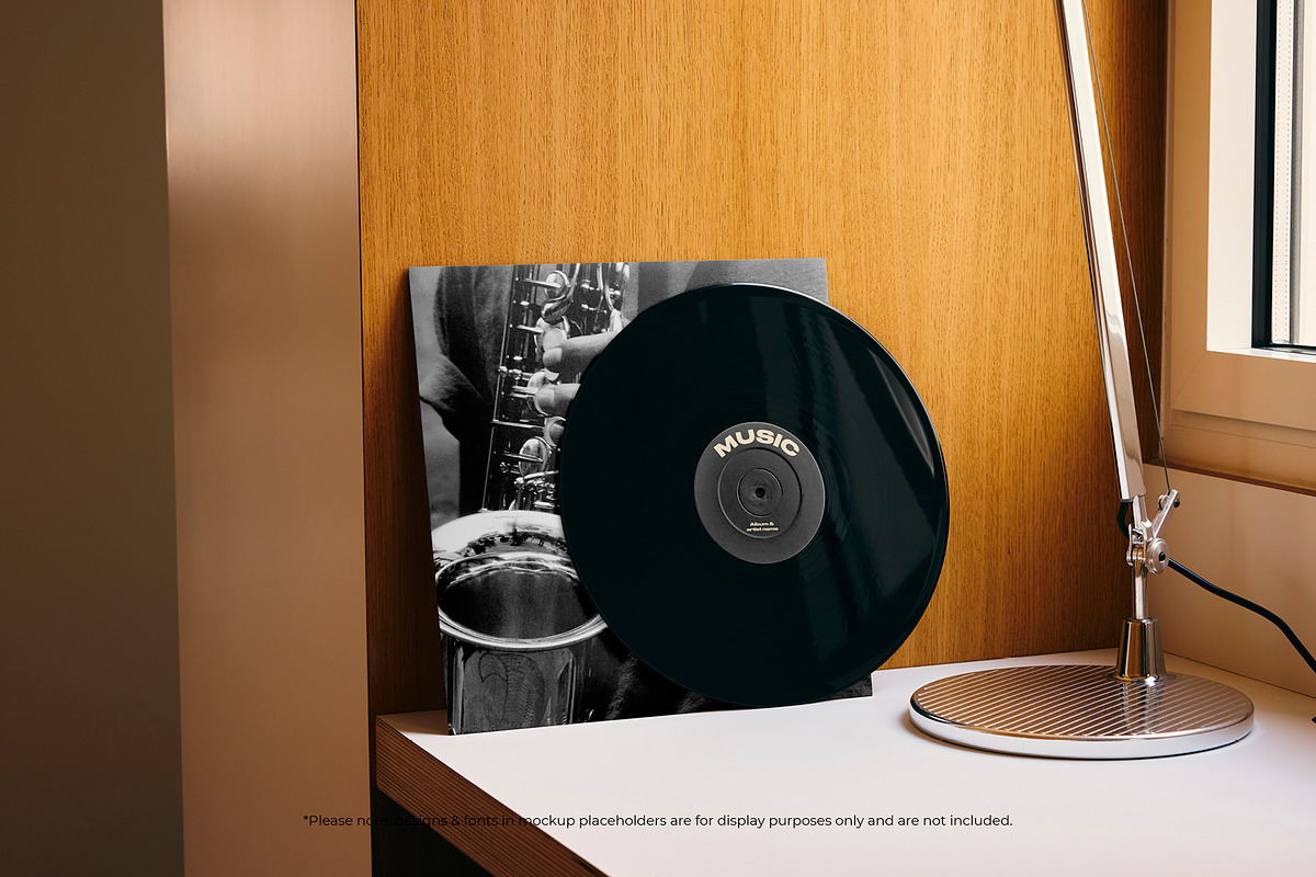 25 Vinyl Bundle Part 1, a Merchandise Mockup by Moixo studio (Photo 5 of 11)