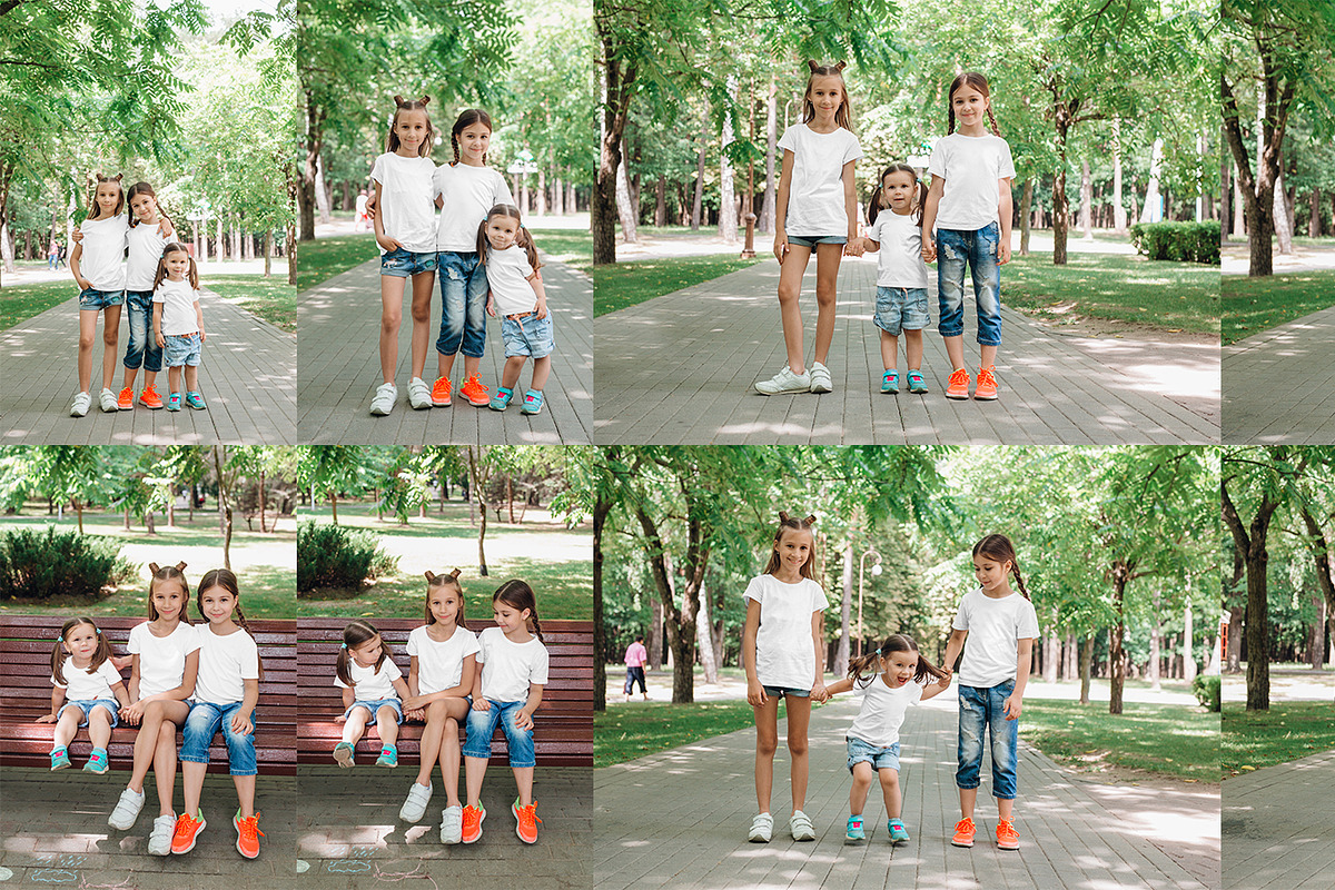 Kids Girl T-Shirt PSD Mockups Vol7, a Shirt Mockup by Hi, Mock-Up! (Photo 8 of 8)