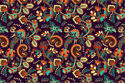 SET of Floral Patterns, a Pattern Graphic by Sunny_Lion (Thumbnail 3 of 7)