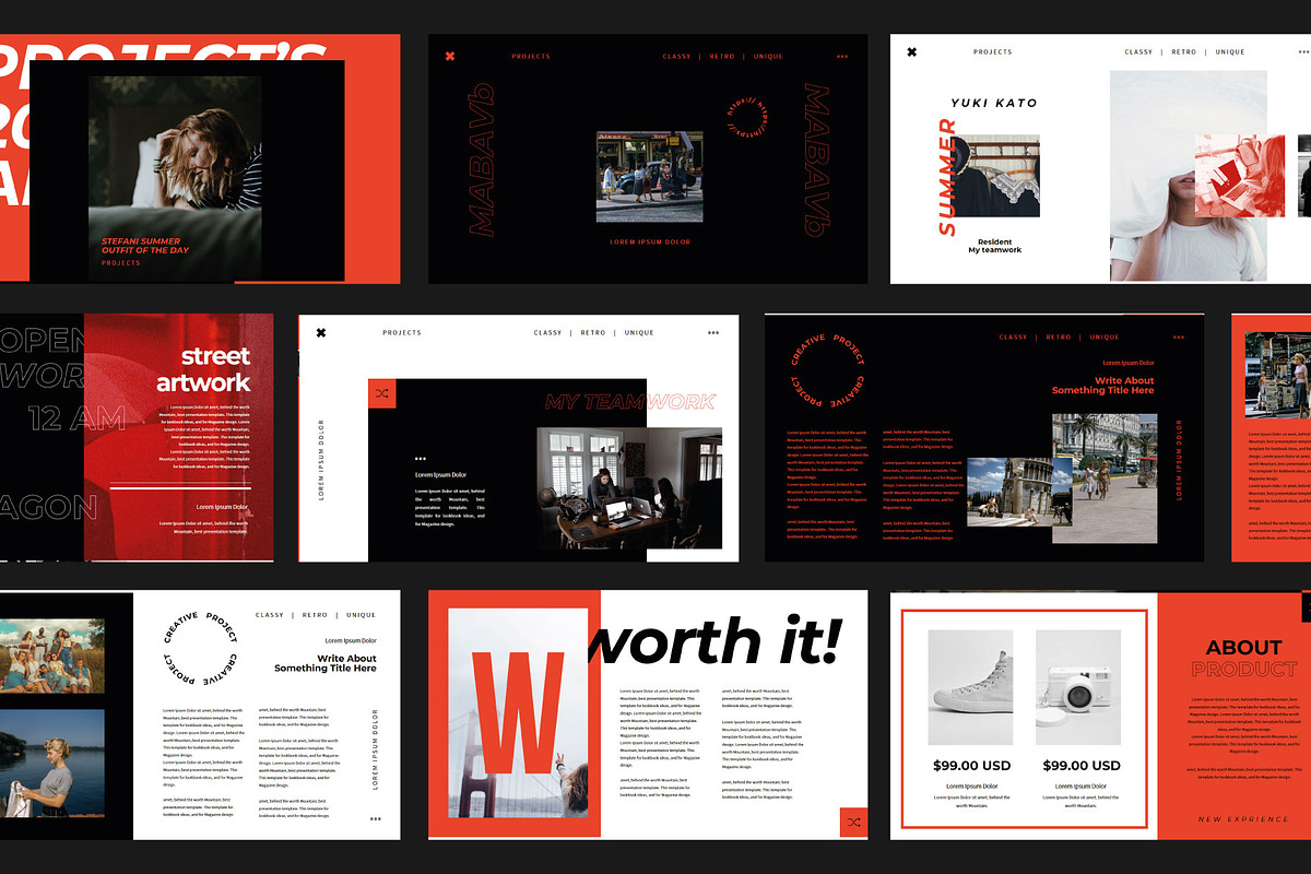 XGdragon Powerpoint Template, a Presentation Template by Rocket Template (Photo 8 of 14)