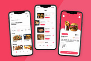 Eateria – Food Delivery & Pickup App, an App Template by trabaskriya (Thumbnail 4 of 5)