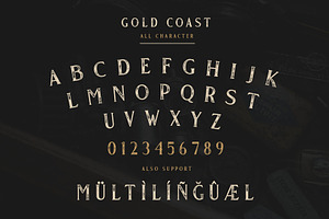 Gold Coast - Vintage Serif Extras