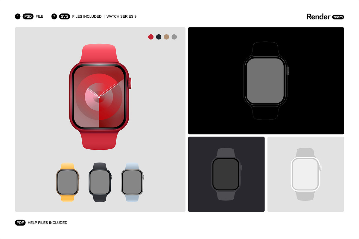Apple Devices Mockup Bundle, an iPhone Mockup by Renderteam (Photo 20 of 20)