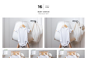 Baby Onesie Mockup PSD Set, an Apparel Mockup by Neutral Mockups (Thumbnail 4 of 6)