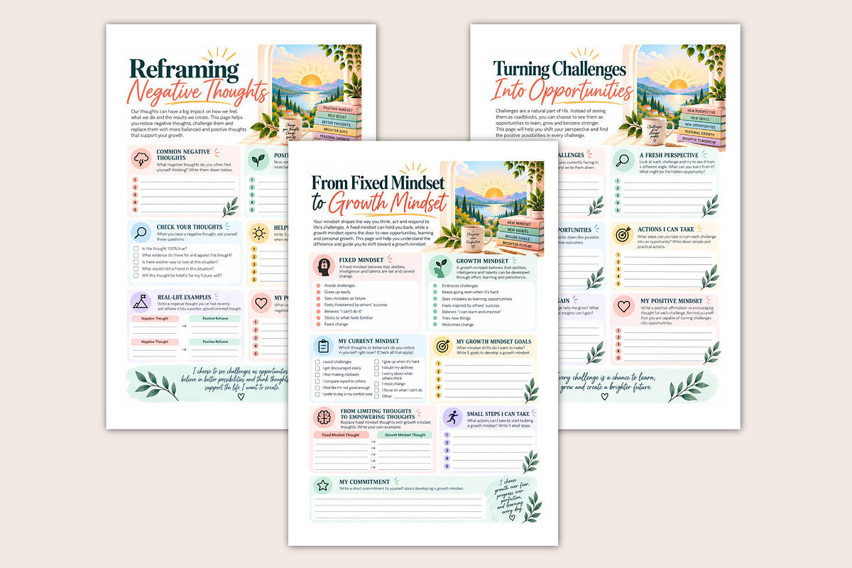 Future-Ready Mindset, a Stationery Template by Designmela01 (Photo 3 of 5)