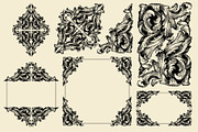 Decorative frames and borders svg, a Decorative Illustration by Samira (Thumbnail 3 of 7)