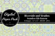 Riverside Meadow Abstract Patterns, a Pattern Graphic by Gen Aumonier (Thumbnail 1 of 7)