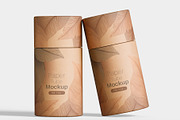 Paper tube packaging mockup bundles, a Packaging Mockup by Ambo Ampeng (Thumbnail 10 of 11)