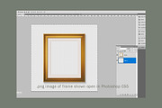 Elegant Gold Frame Mat Art Mockup, a Device Mockup by artbyjocelyn.digital (Thumbnail 2 of 3)