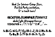 New Fun Blocks - Hand-drawn Typeface, a Sans Serif Font by dorisfullgrabe (Thumbnail 3 of 3)