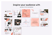 Fitness Instagram Feed Template, a Social Media Template by Cultive Creative (Thumbnail 9 of 13)