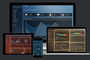 Lumino Pro: Bootstrap Admin Template, a Bootstrap Template by Medialoot (Thumbnail 1 of 5)
