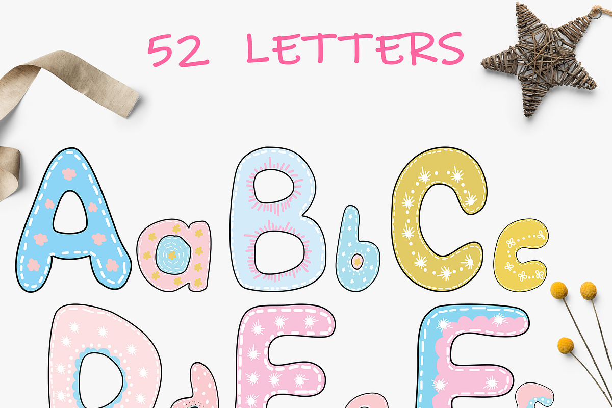 Kids Patterns & Alphabets - Animal, a Pattern Graphic by Pixavics (Photo 4 of 11)