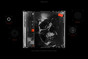 150 Geometric Distressed Shapes, an Object Graphic by Samolevsky (Thumbnail 3 of 18)