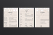 Minimal Resume Template CV, a Resume Template by Studio Temply (Thumbnail 2 of 6)