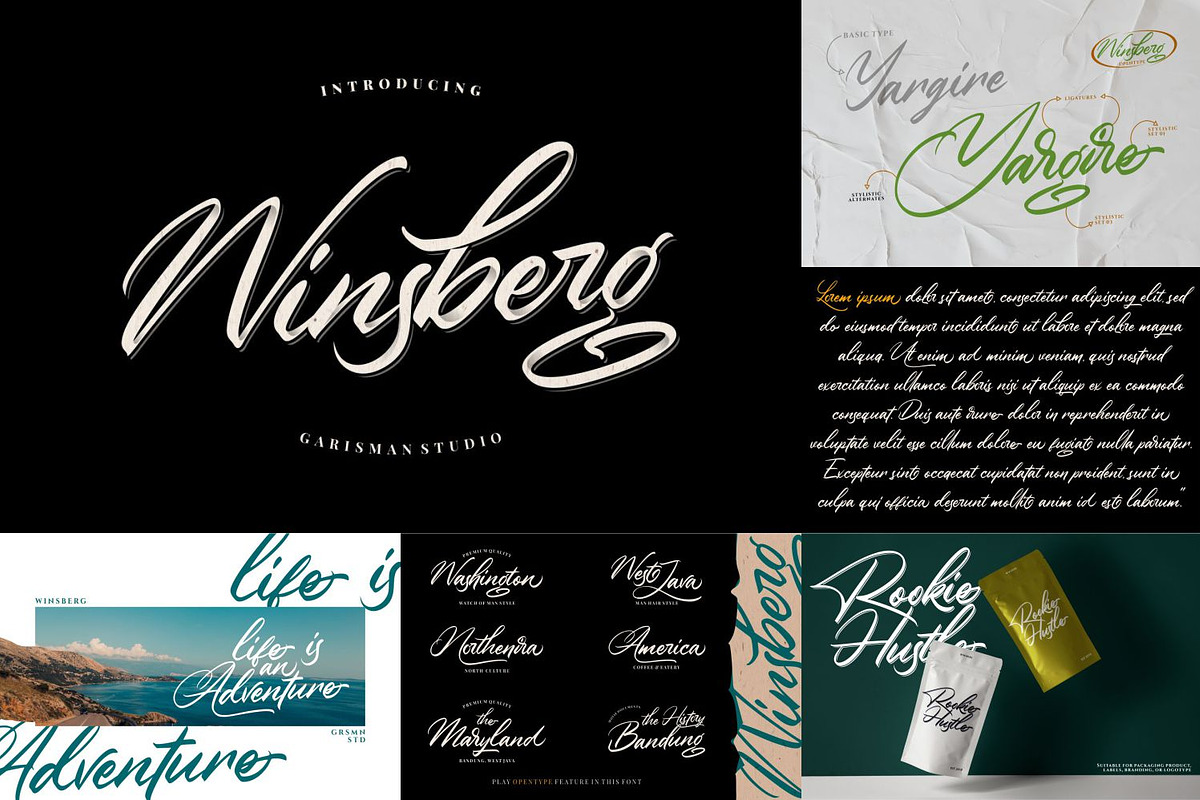 LUXURY & BEAUTY Script Font Bundle, a Script Font by Garisman Std (Photo 20 of 28)