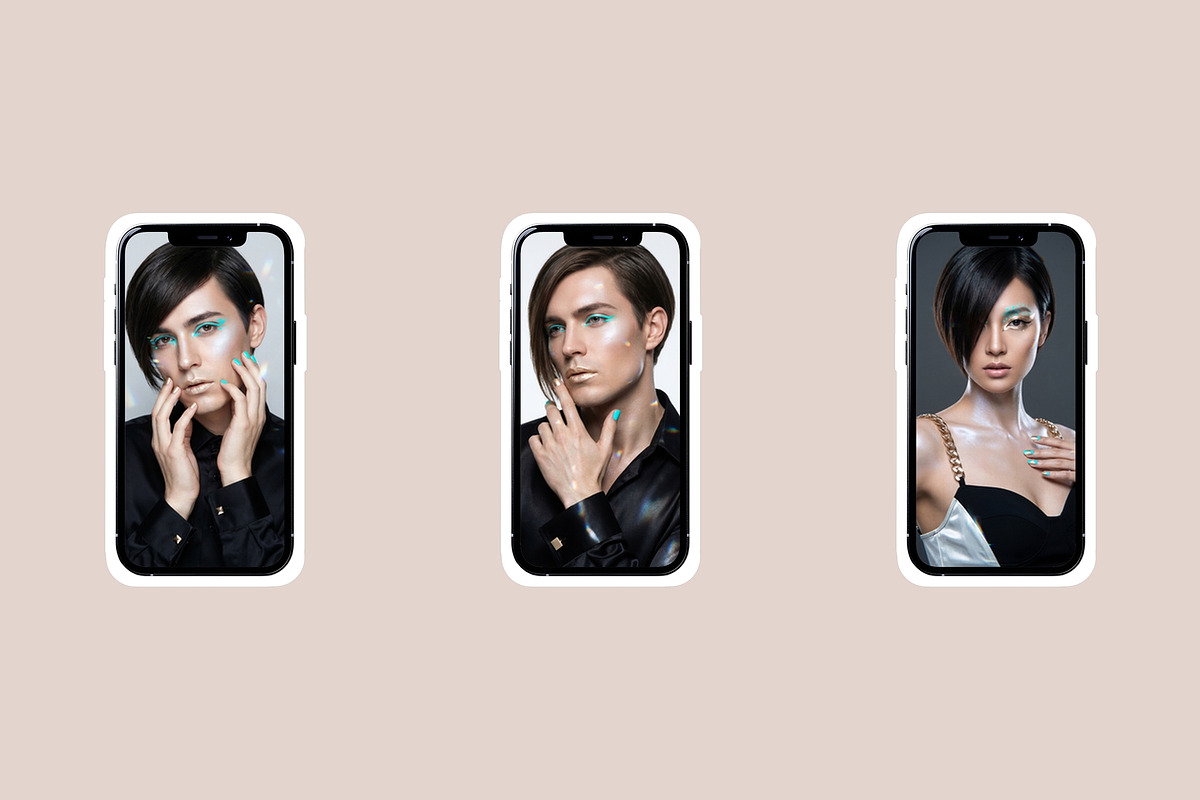Chrome Glam, a Beauty & Fashion Photo by AI Petr Creative Agency (Photo 7 of 7)