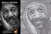 Pencil Sketch Photoshop Action preview 5