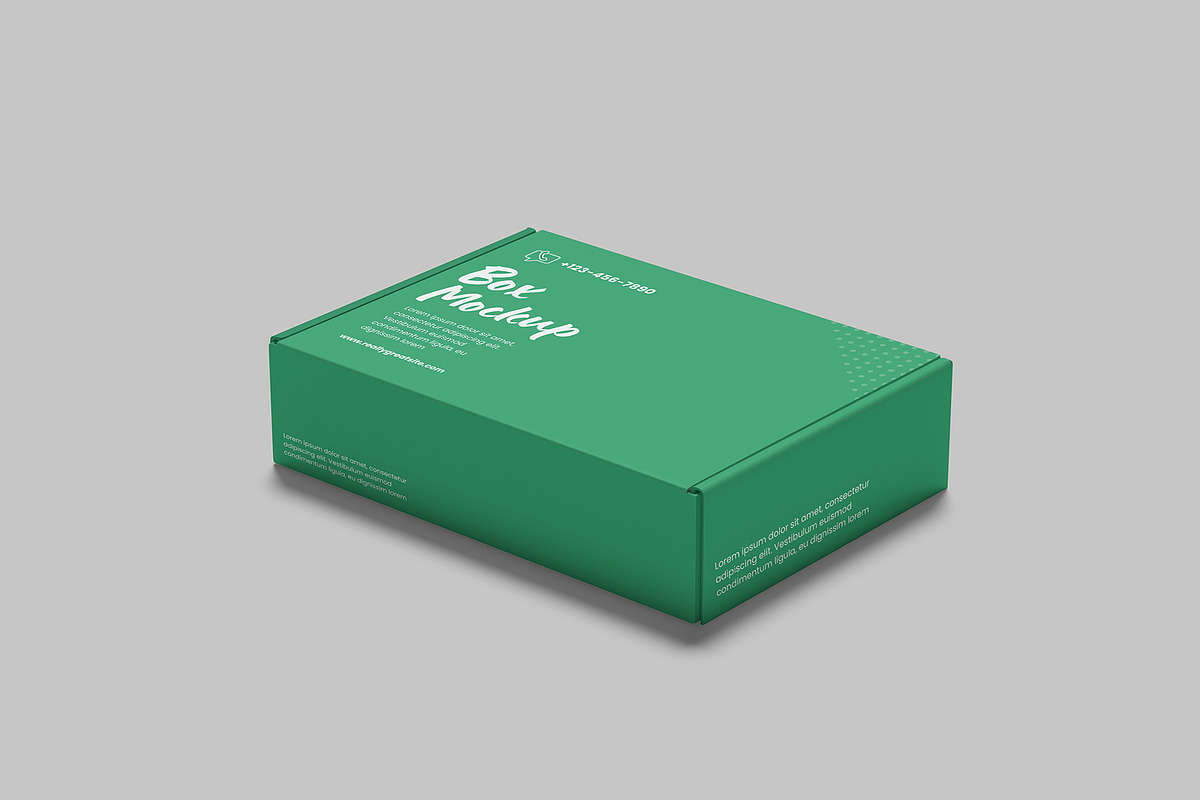 Mailer Box Mockup, a Packaging Mockup by lamorastudio (Photo 3 of 11)
