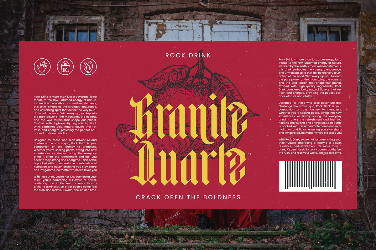 Boombie Stylish Blackletter Font, a Blackletter Font by timelesstype.co (Photo 2 of 20)