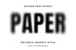 Halftone Print Vintage Text Effect, a Templates & Theme by studiogstock