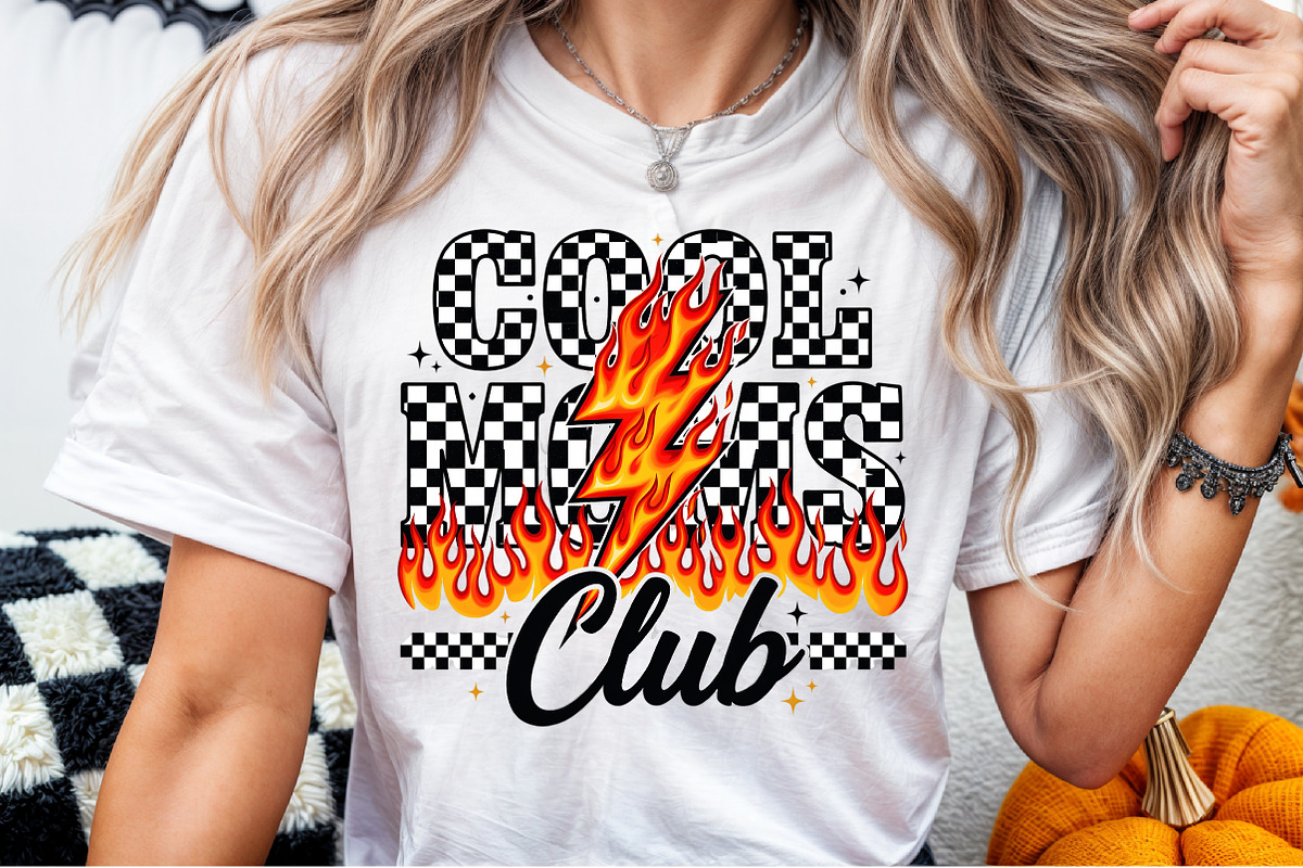 Cool Moms Club Png, Mother's Day Png, a Work Illustration by Sublimation Artist (Photo 6 of 9)